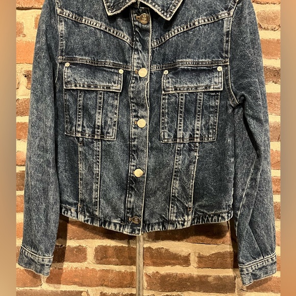 NWT Free People Jade Denim Jacket Size XS - Picture 6 of 15